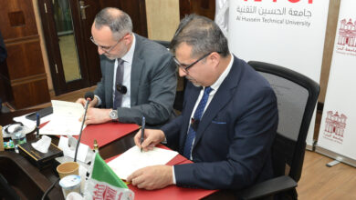 جامعة البترا توقّع مذكرة تفاهم مع جامعة الحسين التقنية لتعزيز التعليم التقني والبحث العلمي