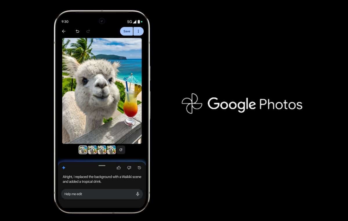 جوجل تعمّم ميزة تعديل الصور بالذكاء الاصطناعي عبر الأوامر النصية في دول جديدة
